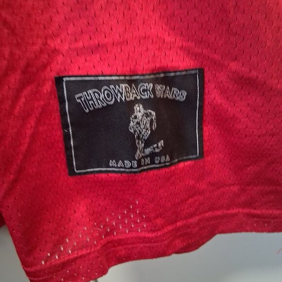 Vintage Throwback Stars Joe Montana #19 Kansas City Chiefs Football Jersey XXL - Picture 2 of 6